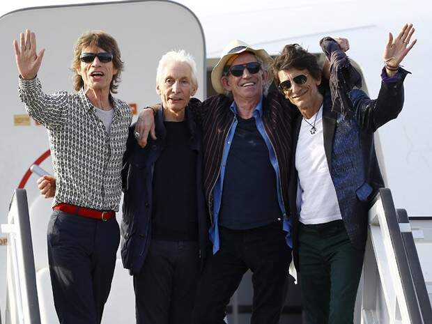 Rolling Stones chegam a Havana para primeiro show da história da banda em Cuba